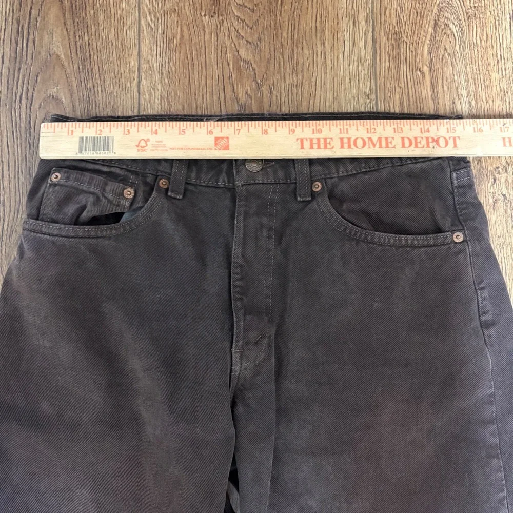 VTG 1993 Levis 511 Brown Jeans Mens 31x32 USA Made 90s Straight Leg Denim rugged